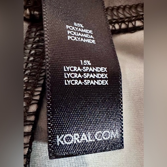 NWT MENS Koral Camo Print Emblem Crop Legging Men XL - Picture 5 of 9